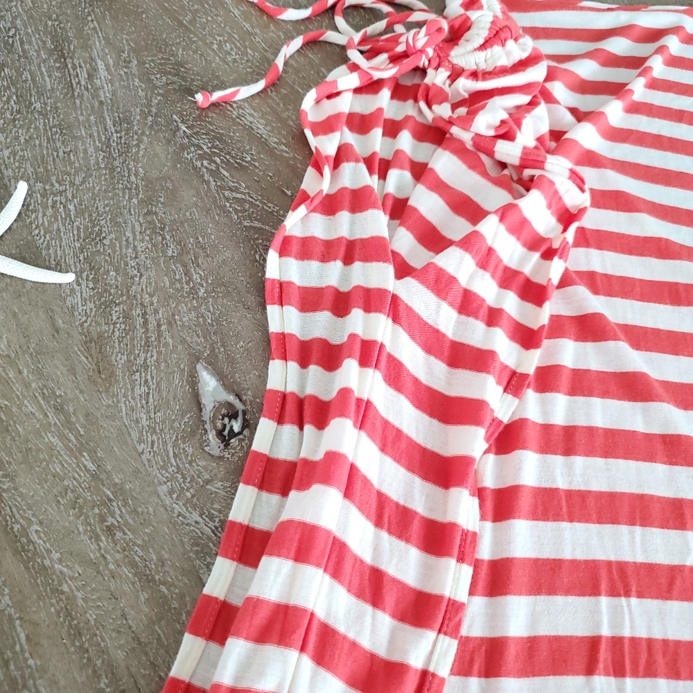 Ella Moss Striped Swim Beach Cover-up Women's Size Small - Picture 7 of 15